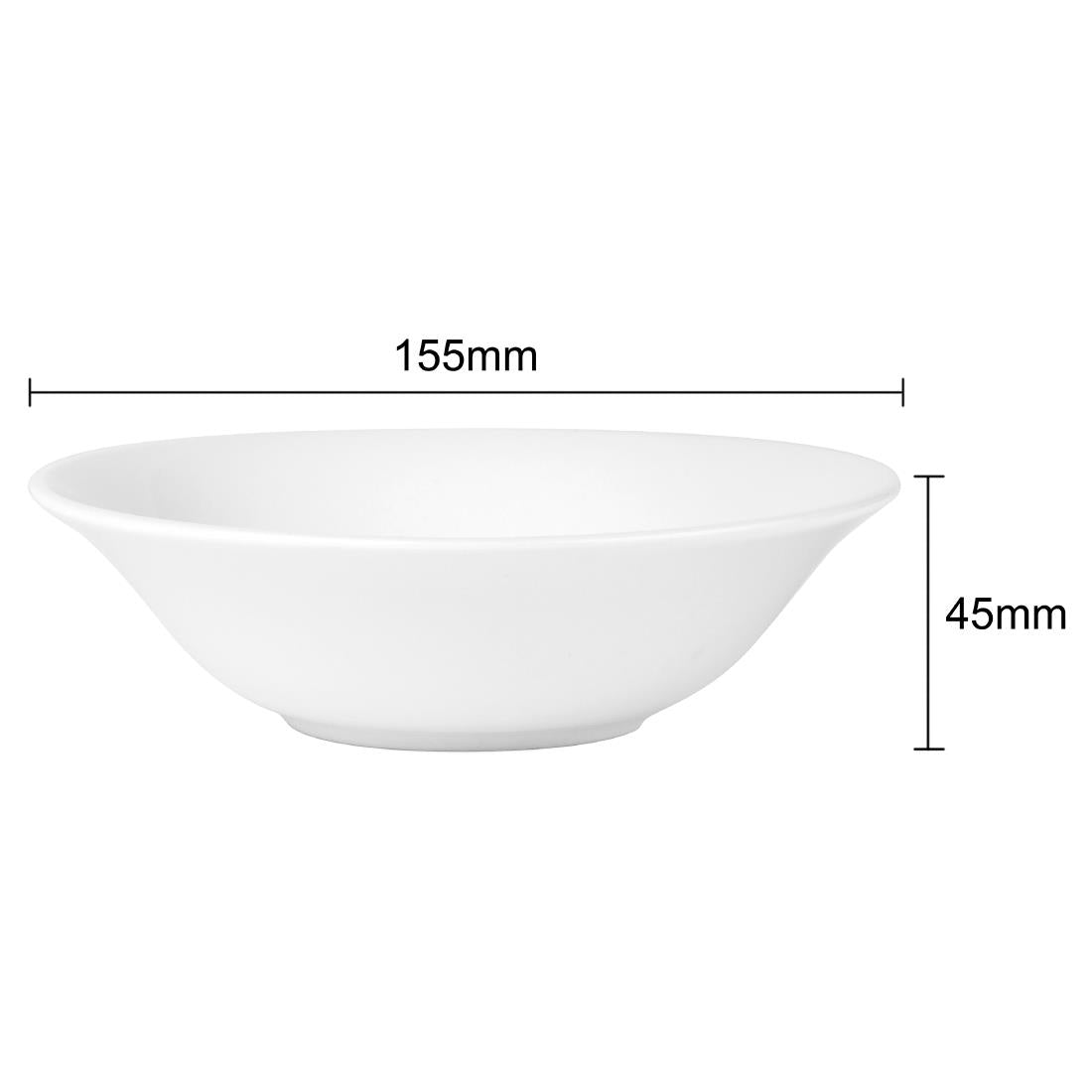 Olympia Athena Oatmeal Bowls 153mm (12 Pack)