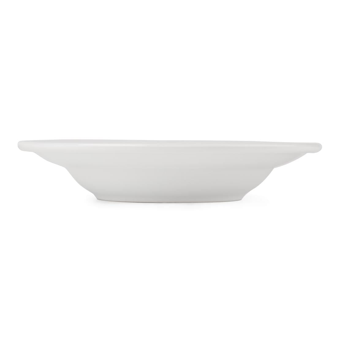 Olympia Athena Rimmed Soup and Pasta Bowls 228mm (6 Pack)