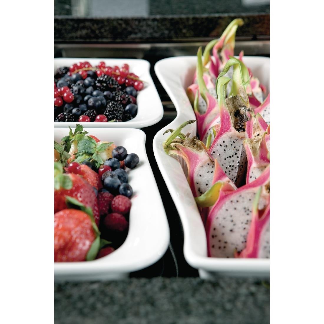 Churchill Alchemy Counterwave Serving Dishes 230x 160mm (4 Pack)