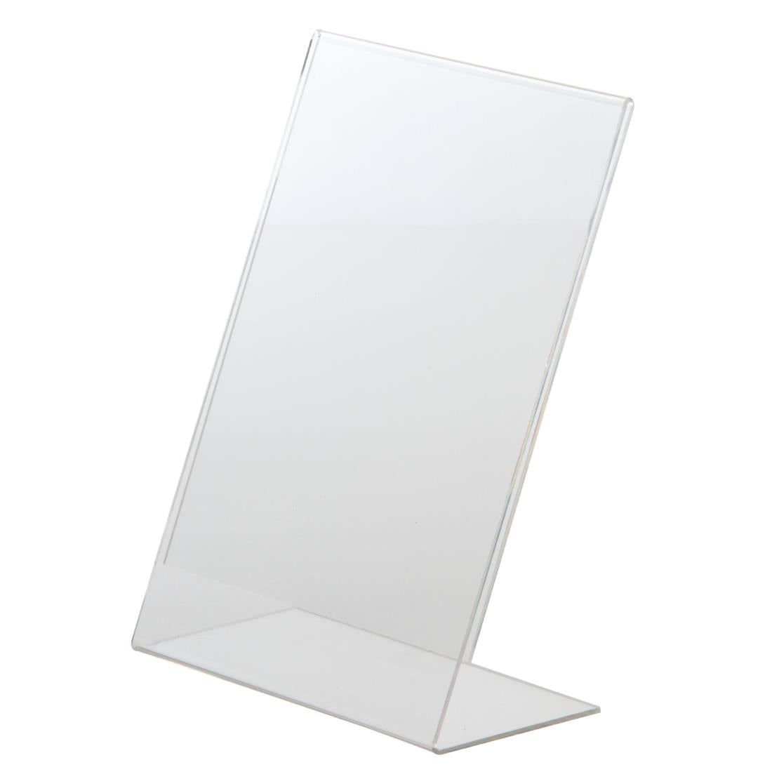 Slanted Acrylic Menu Holder A5