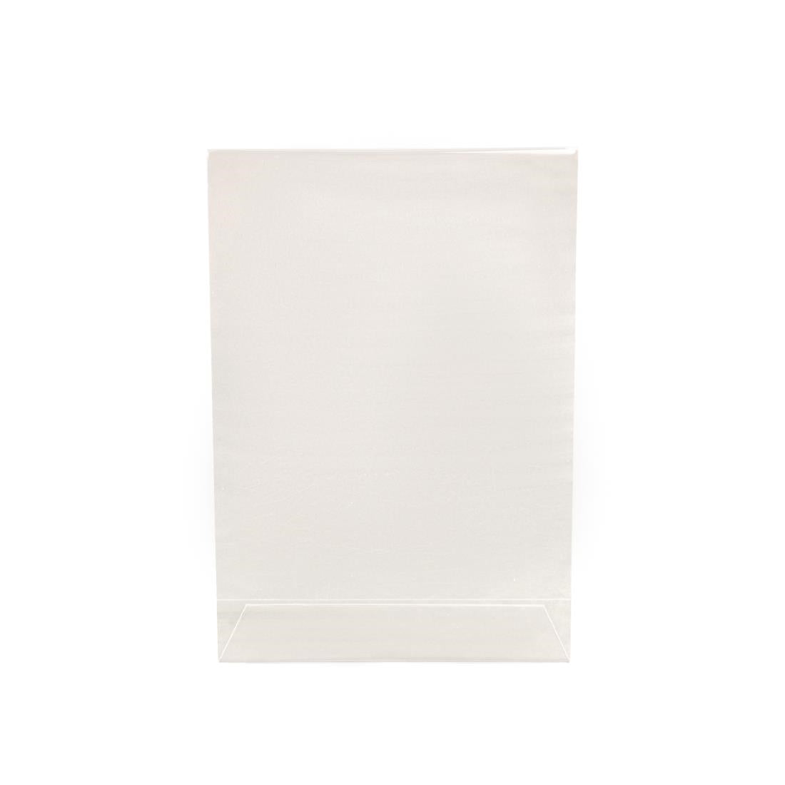 Slanted Acrylic Menu Holder A5