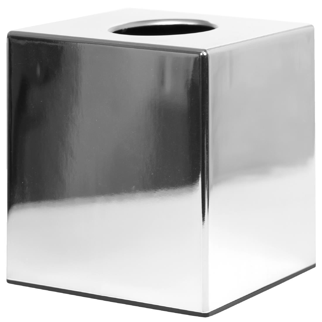 Hotel Complimentary Bolero Chrome Cube Tissue Holder