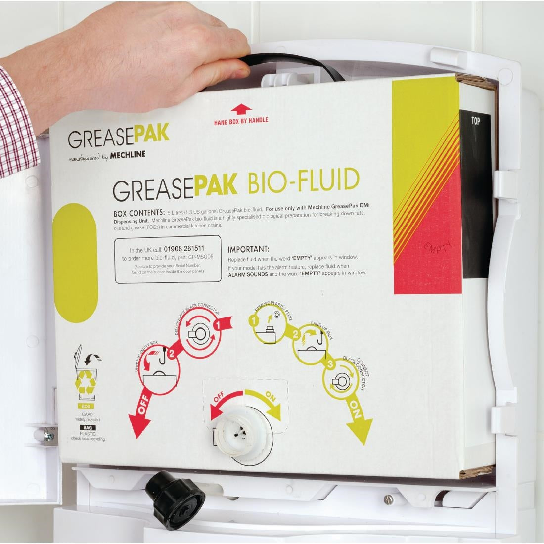 GreasePak MSGD5 Dosing Fluid 5Ltr (3 Pack)