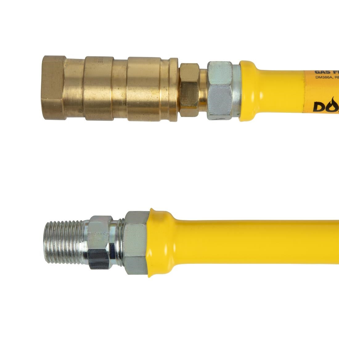 Dormont Quick Release Gas Hose 1/2" 1200mm 2650NPVF48