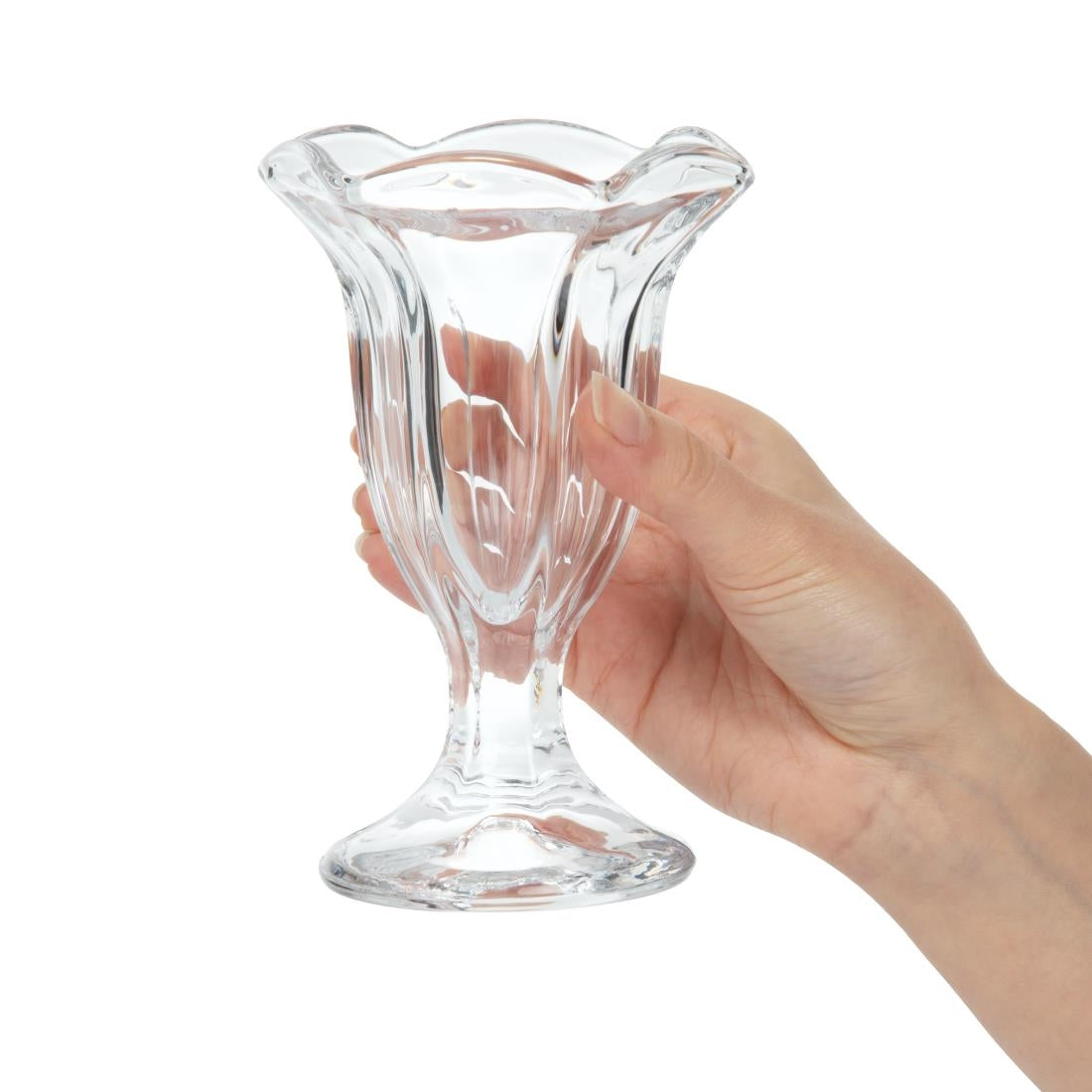 Olympia Traditional Tall Sundae Glasses 185ml (6 Pack)