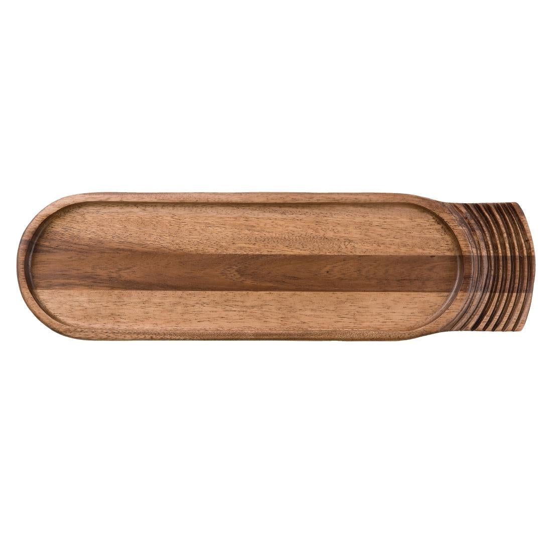 Churchill Single Handled Large Wooden Boards 480mm (4 Pack)