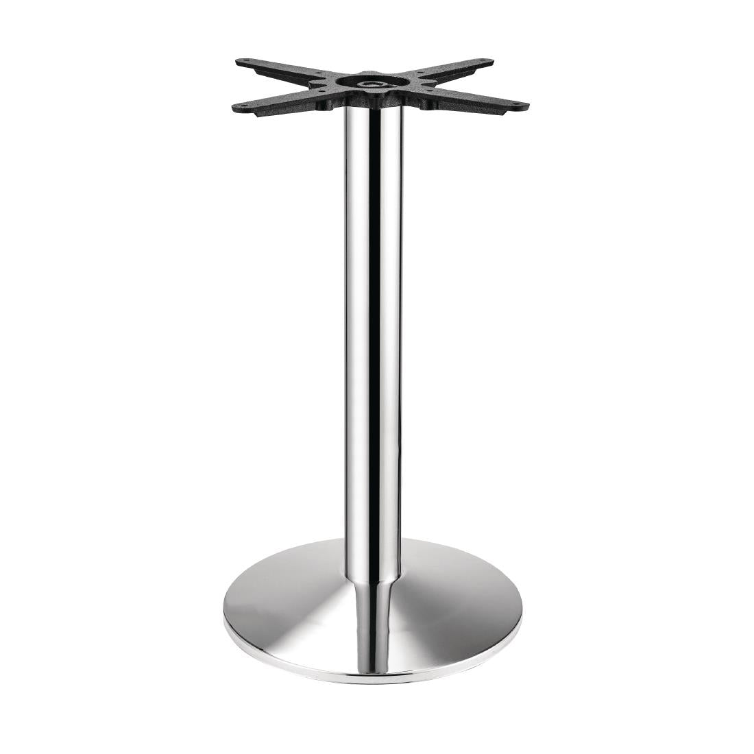 Bolero Round Tulip Table Base Chrome