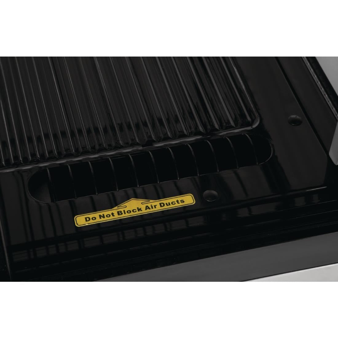 Polar G-Series Energy Efficient Countertop Food Display Fridge Black 160Ltr