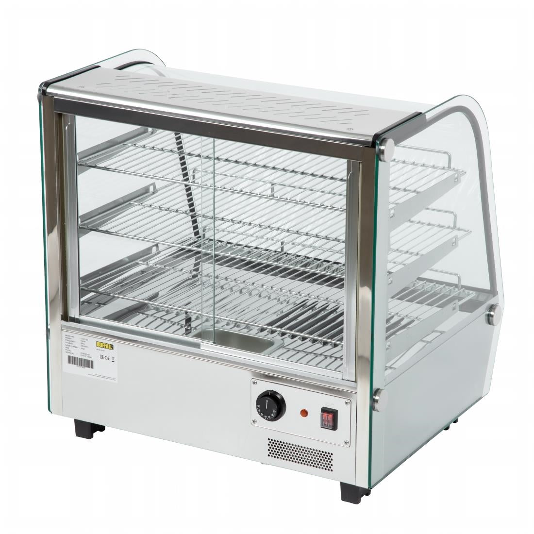 Buffalo Countertop Heated Food Display 687mm Width