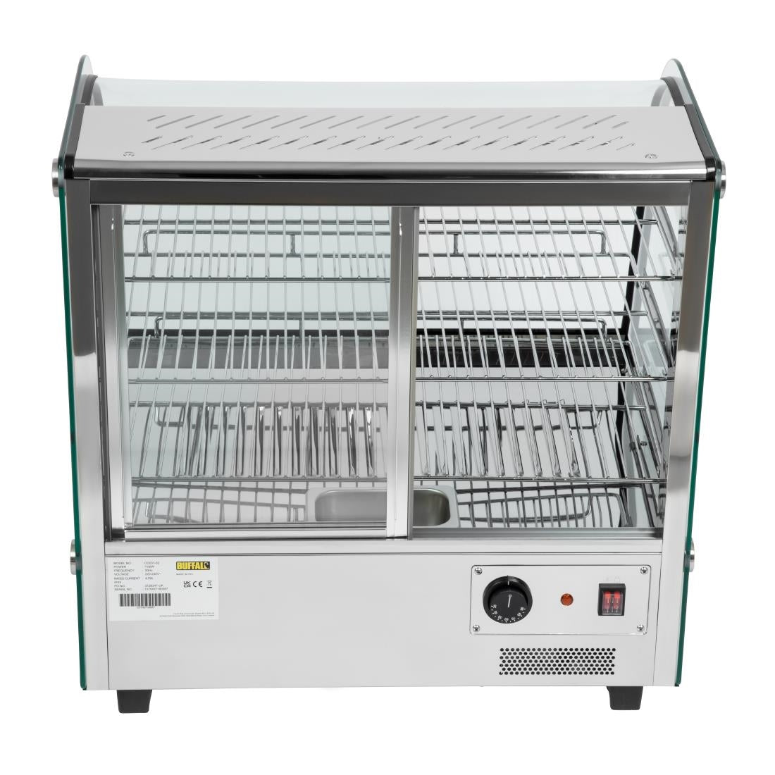 Buffalo Countertop Heated Food Display 687mm Width