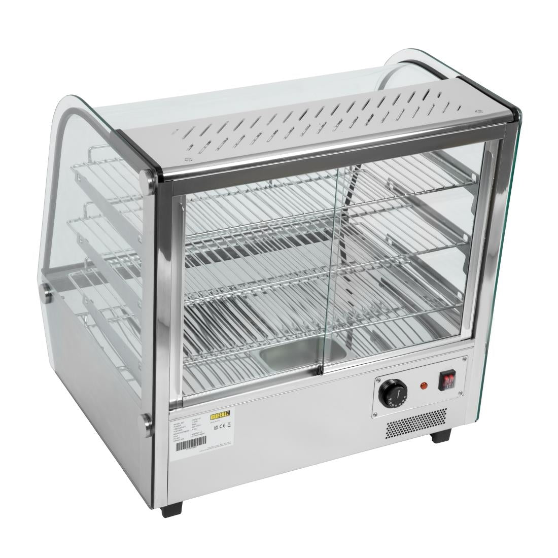 Buffalo Countertop Heated Food Display 687mm Width