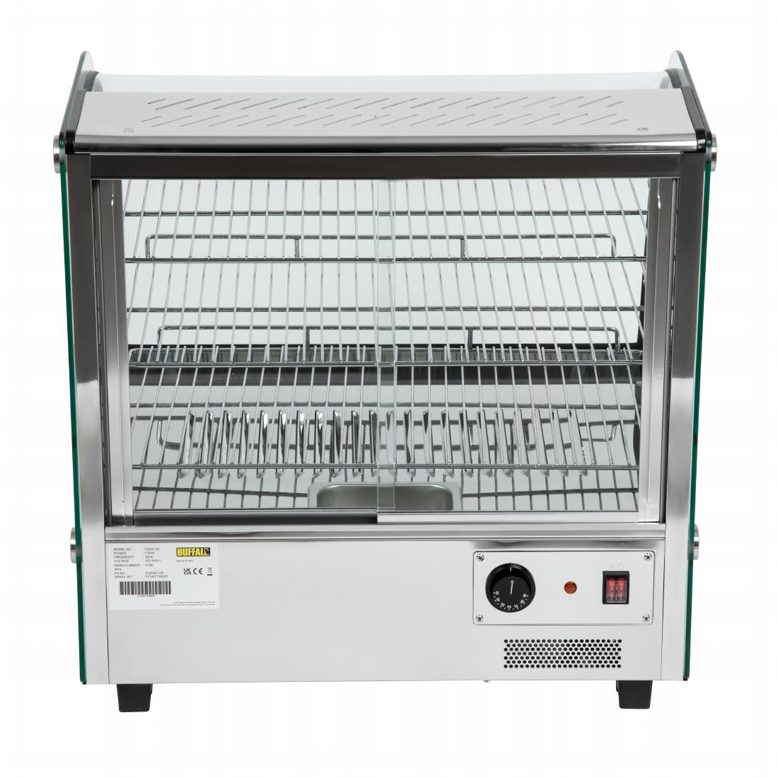 Buffalo Countertop Heated Food Display 687mm Width