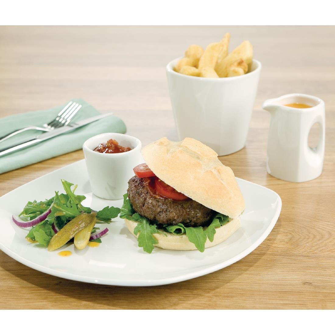 Churchill Bit on the Side Square Dip Pots 57ml (24 Pack)