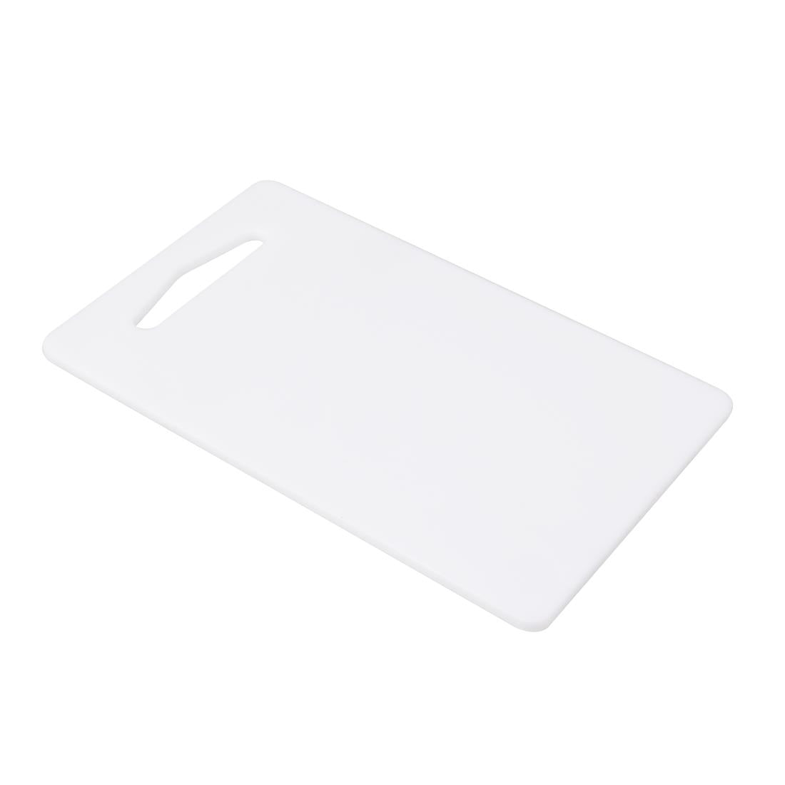 Hygiplas Low Density Cutting Board White 250x150x6mm