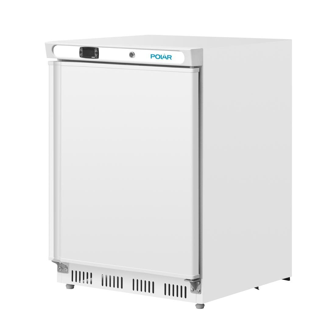 Polar C-Series Undercounter Freezer White 140Ltr