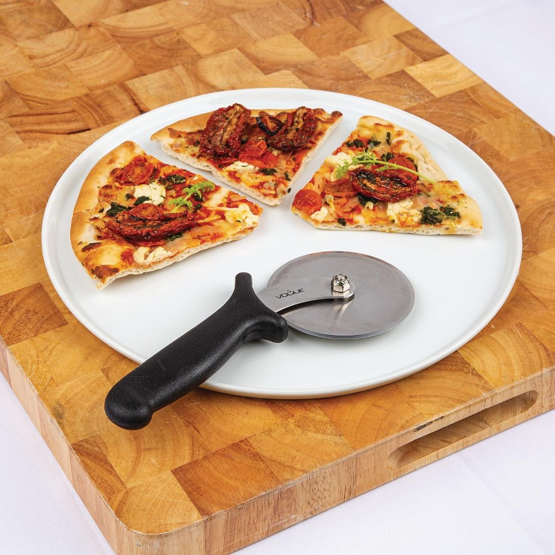 Olympia Whiteware Pizza Plates 330mm (4 Pack)