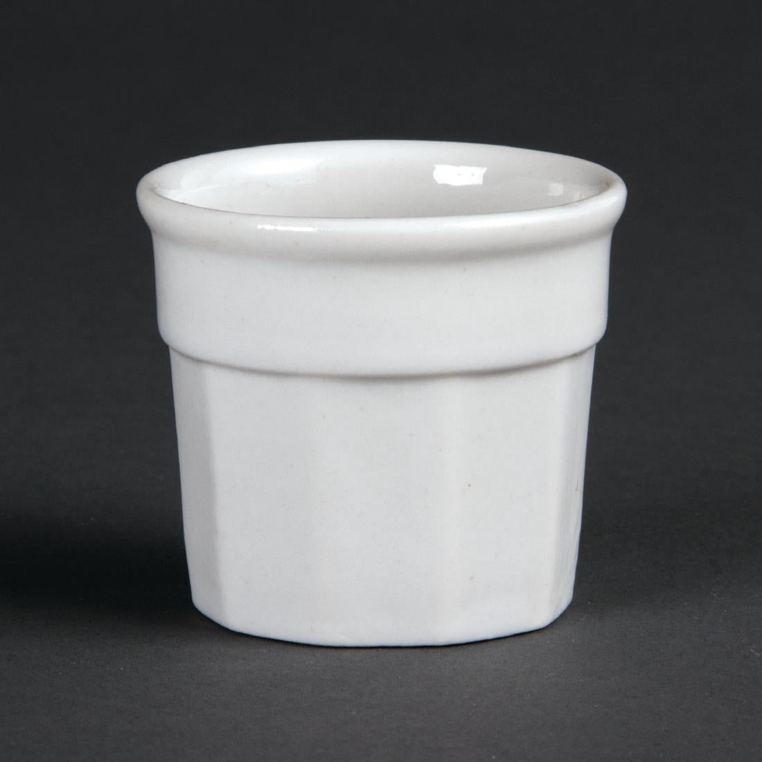 Olympia Whiteware Dipping Pots 50mm (12 Pack)