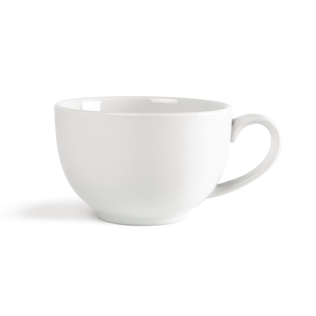 Olympia Whiteware Elegant Cups 230ml (12 Pack)