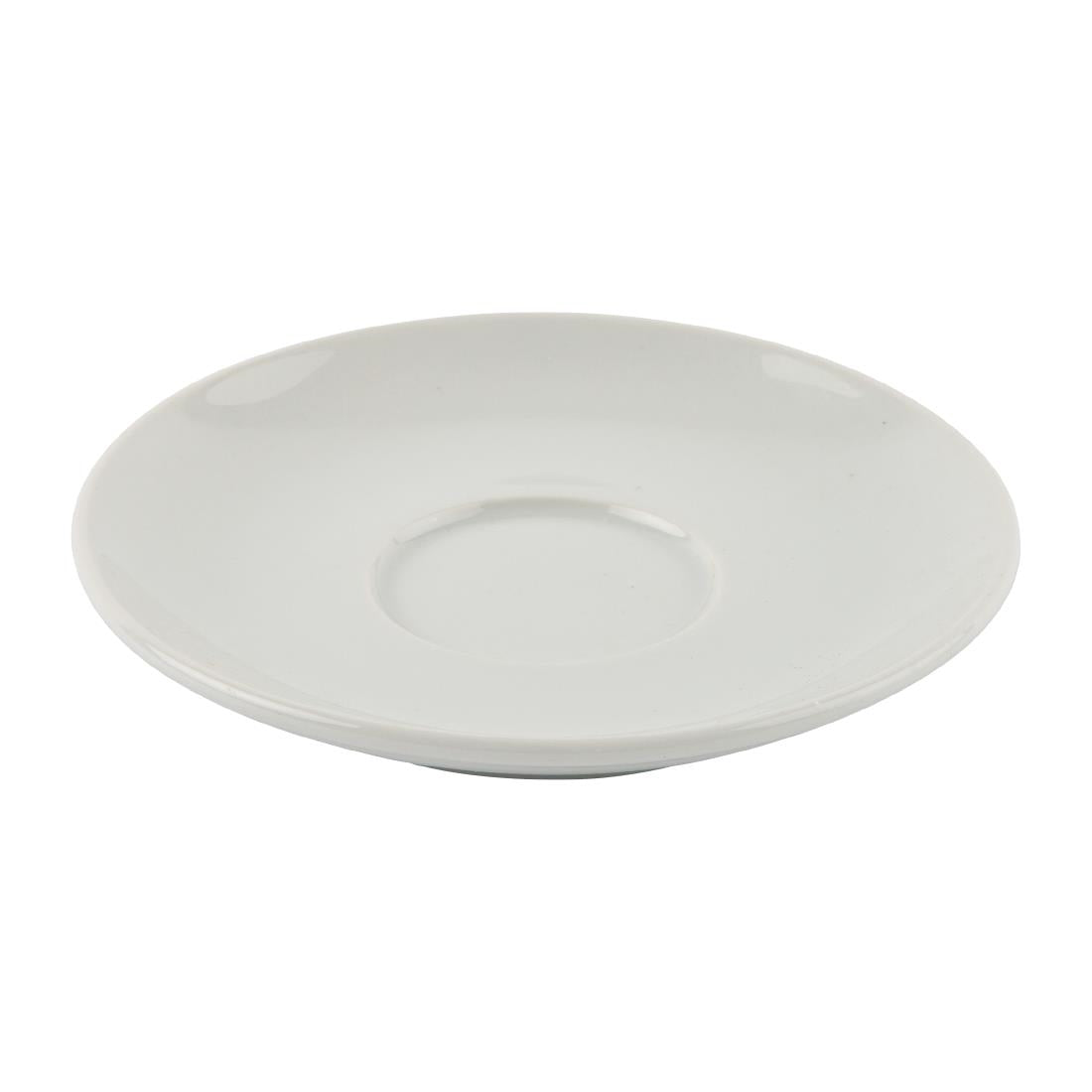 Olympia Whiteware Elegant Saucers 148mm (12 Pack)