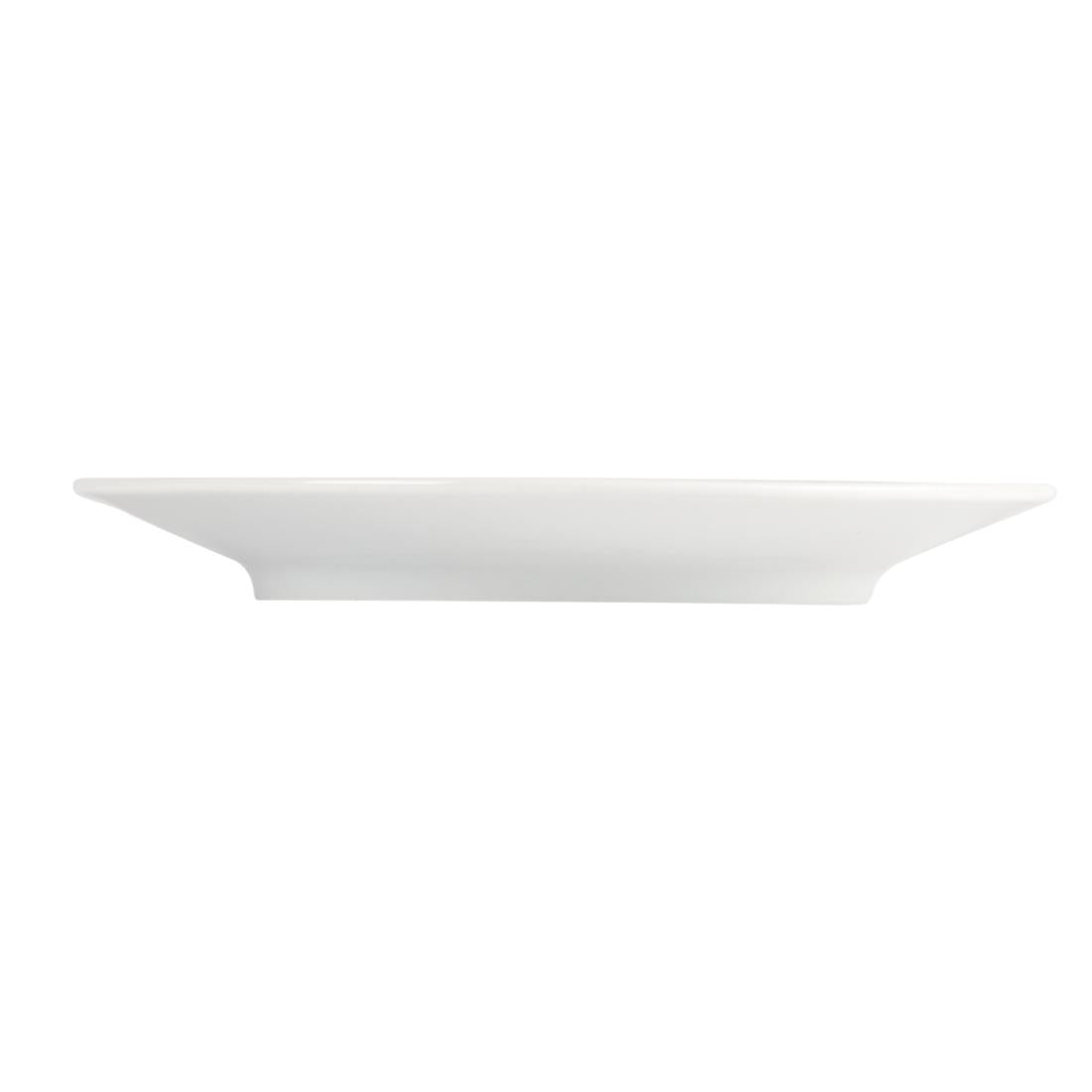 Olympia Whiteware Elegant Saucers 148mm (12 Pack)