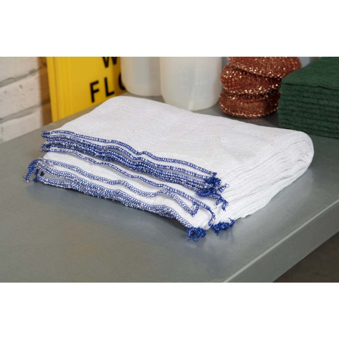 Jantex Dish Cloths Blue (10 Pack)