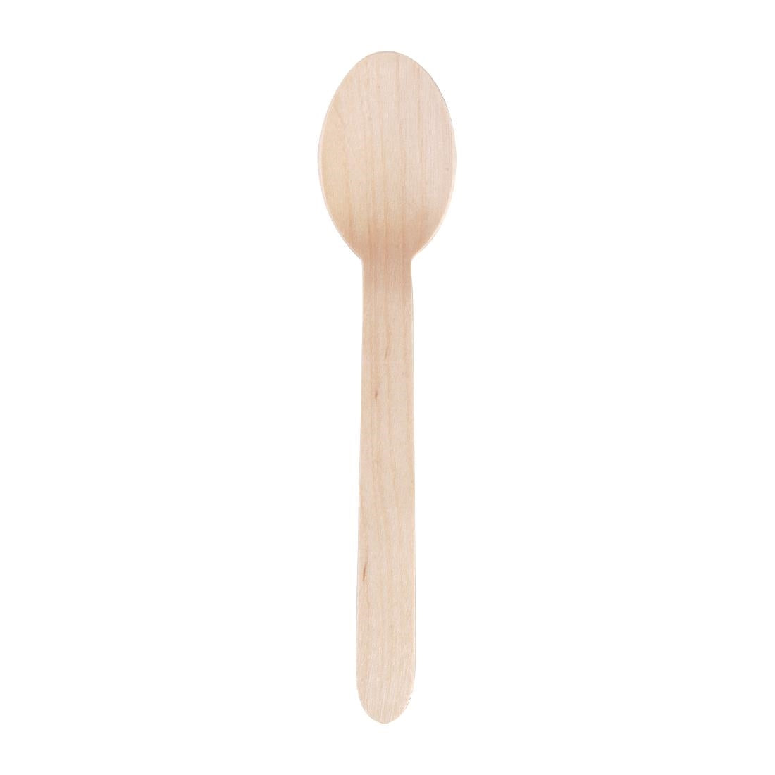 Fiesta 100-Pack Wooden Dessert Spoons
