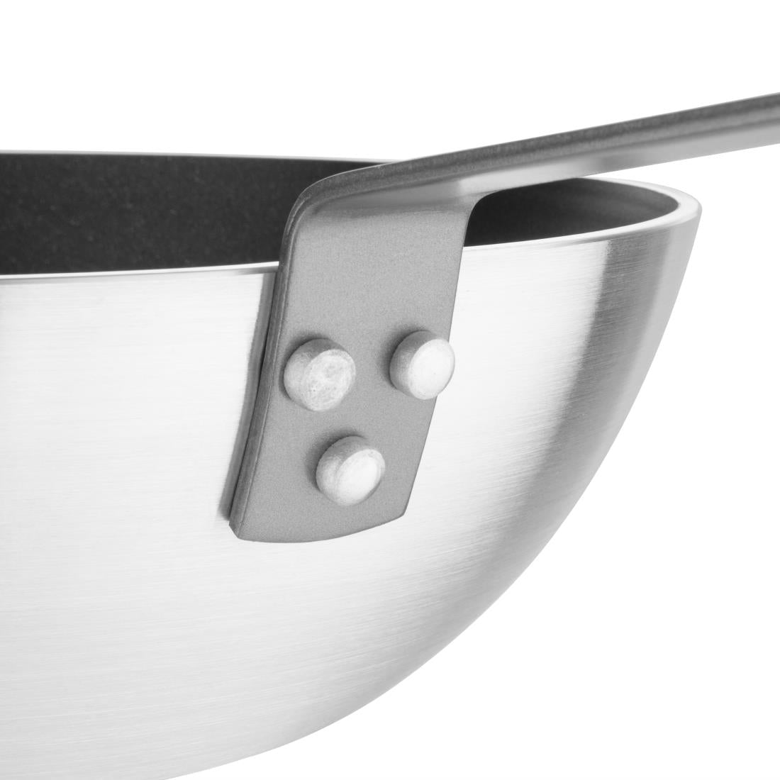 Vogue Non Stick Teflon Platinum Wok 30cm