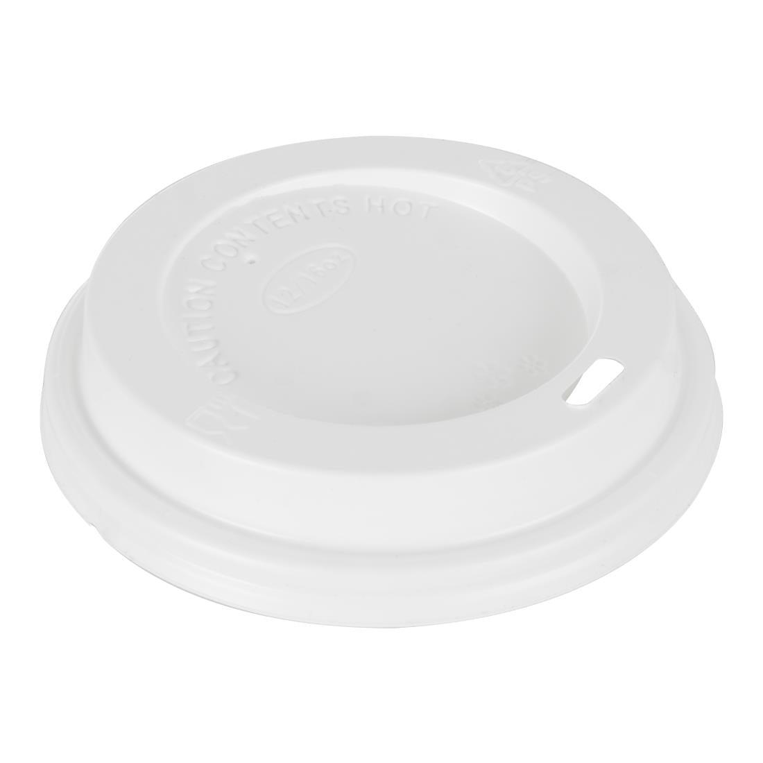 Fiesta Recyclable Coffee Cup Lids White 340ml / 12oz & 455ml / 16oz (1000 Pack)
