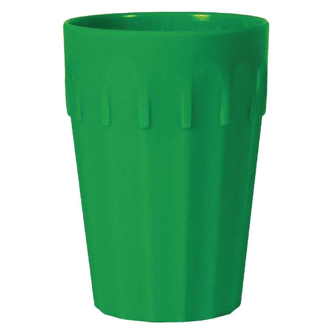Olympia Kristallon Polypropylene Tumblers Green 141.3ml (12 Pack)