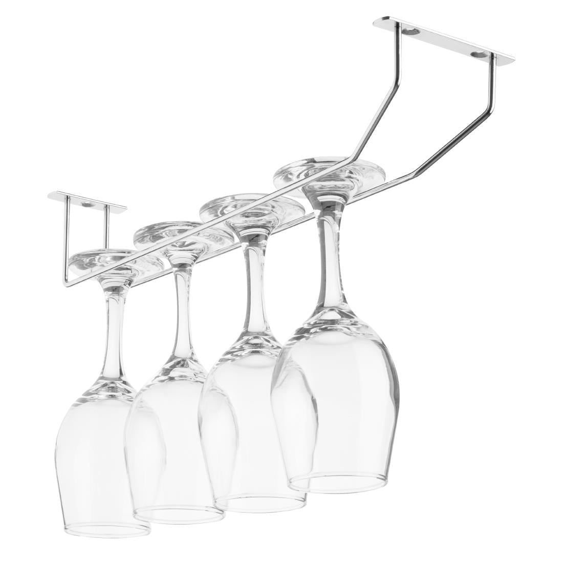 Olympia Wine Glass Rack Chrome 406mm