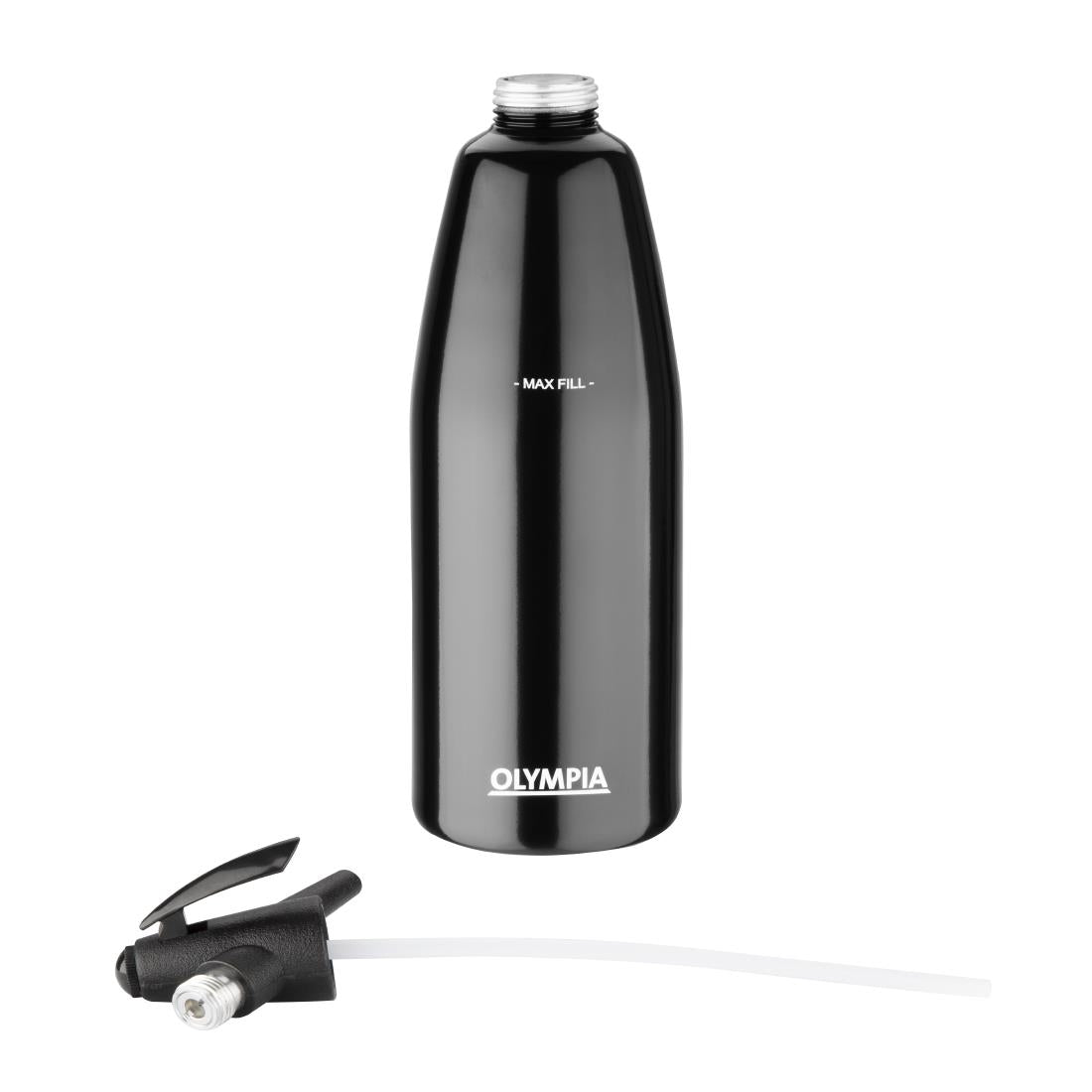 Olympia Soda Siphon Black 1Ltr