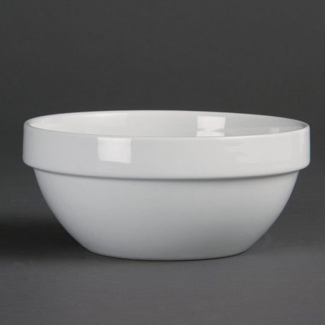 Olympia Whiteware Cereal Bowls 145mm (12 Pack)