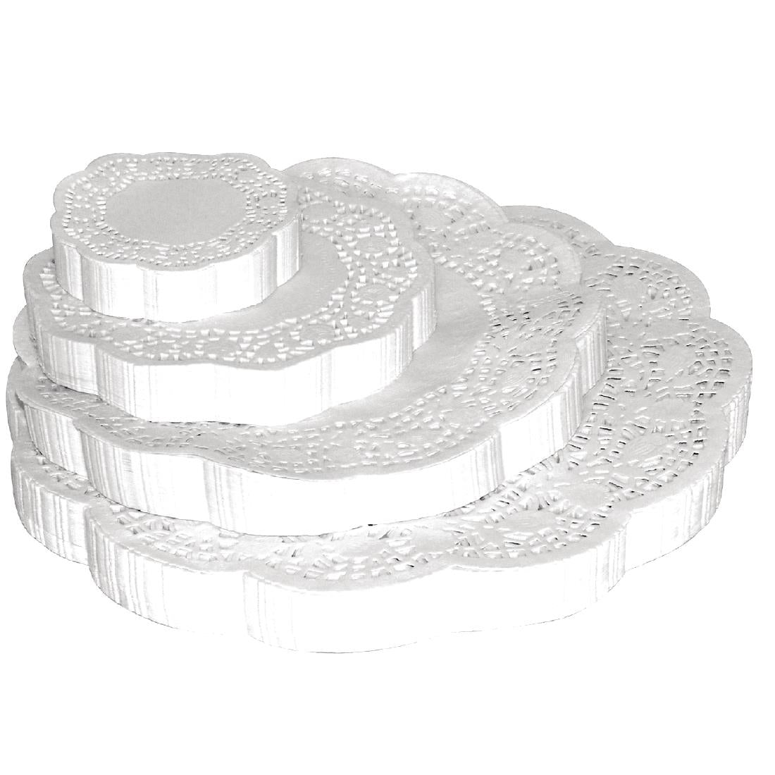 Olympia Round Paper Doilies 100mm (250 Pack)