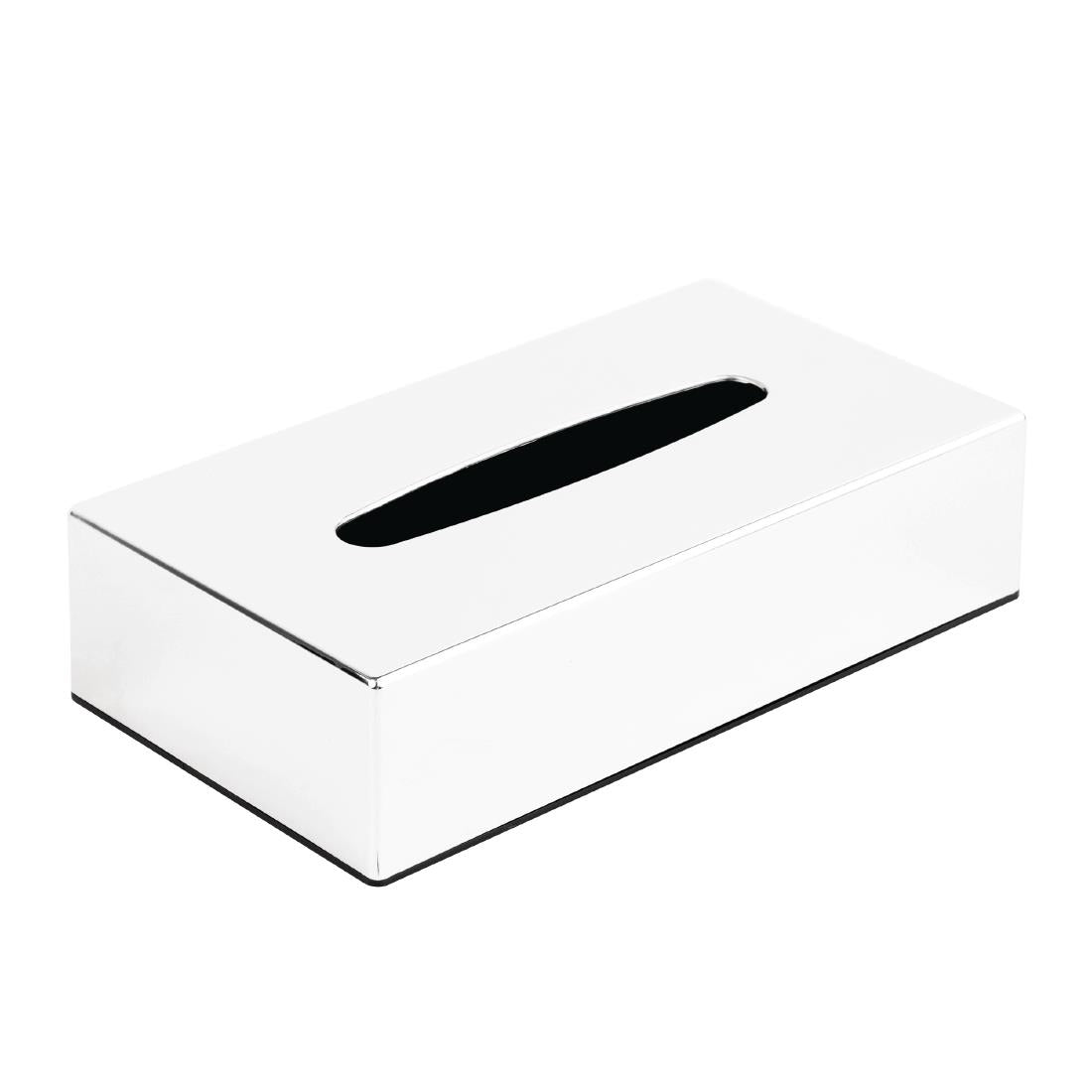 Hotel Complimentary Bolero Chrome Rectangular Tissue Holder