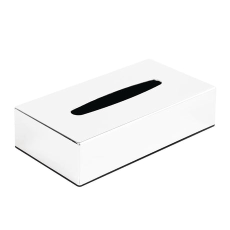 Hotel Complimentary Bolero Chrome Rectangular Tissue Holder