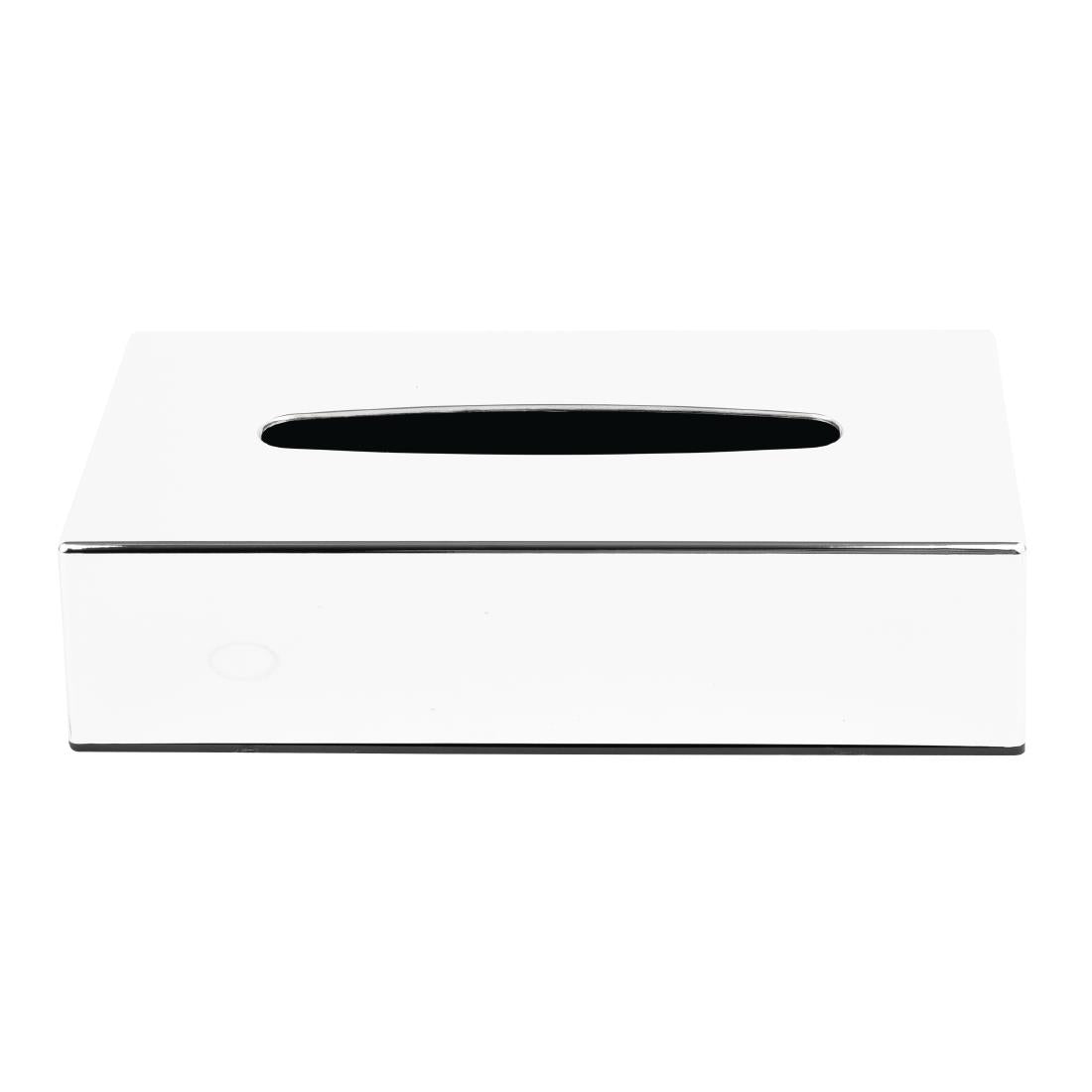 Hotel Complimentary Bolero Chrome Rectangular Tissue Holder