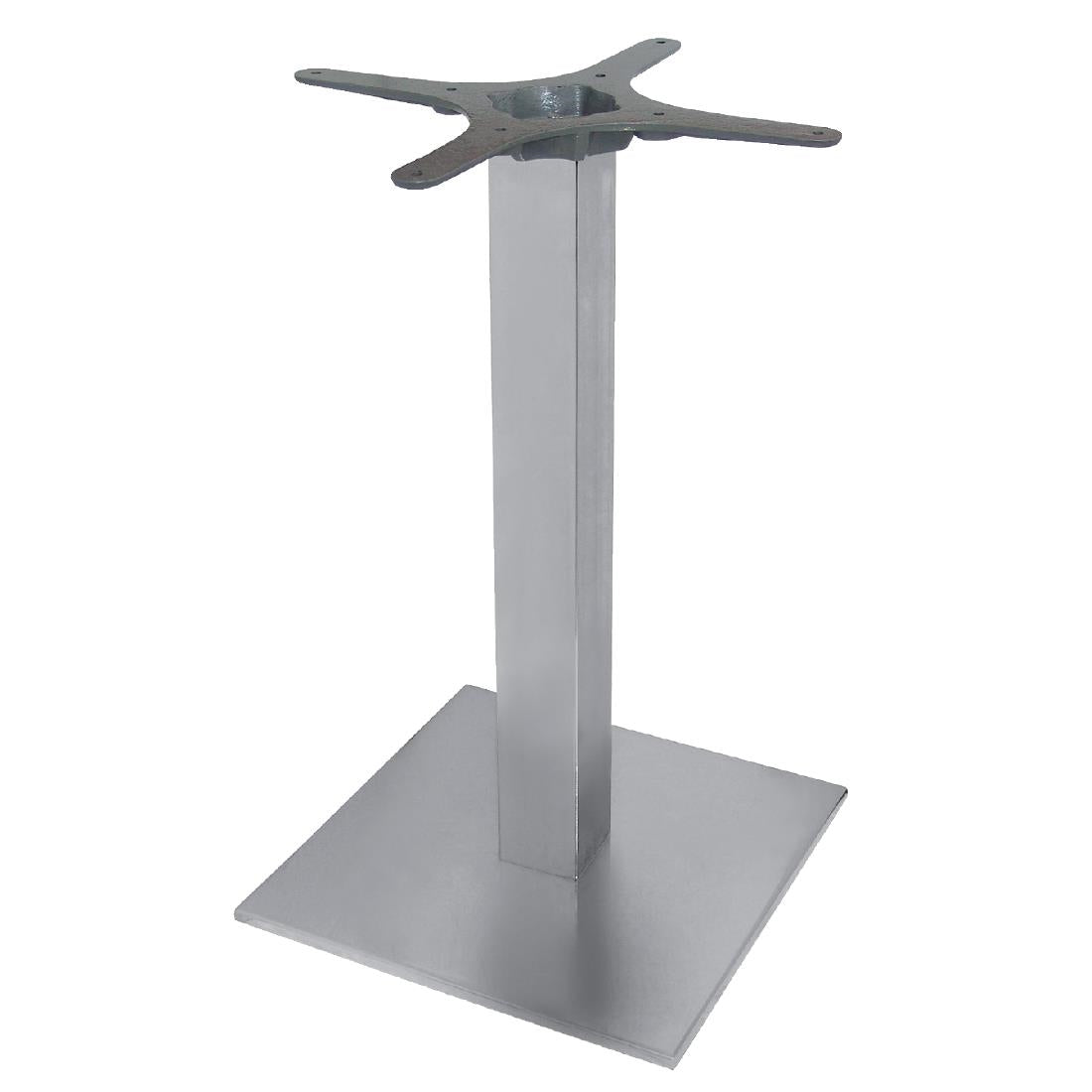 Bolero Stainless Steel Square Table Base