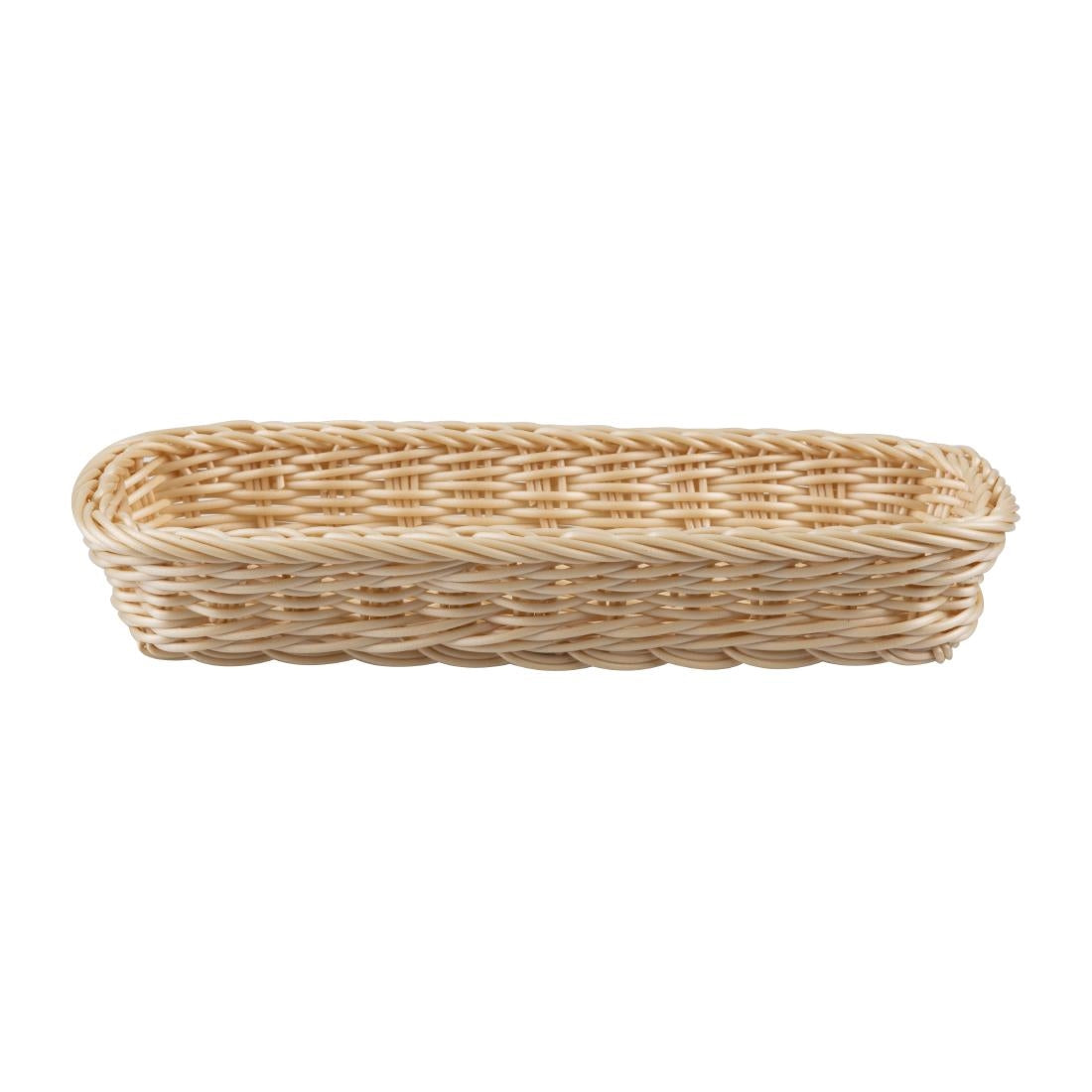 APS Polypropylene Rectangular Rattan Basket