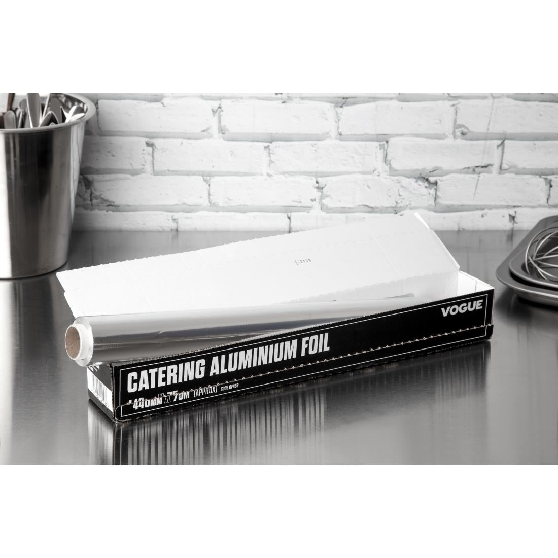 Vogue Catering Aluminium Foil 440mm x 75m