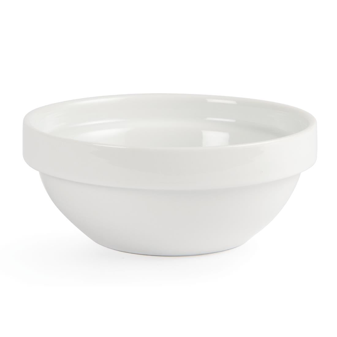 Olympia Whiteware Stacking Bowls 130mm (12 Pack)