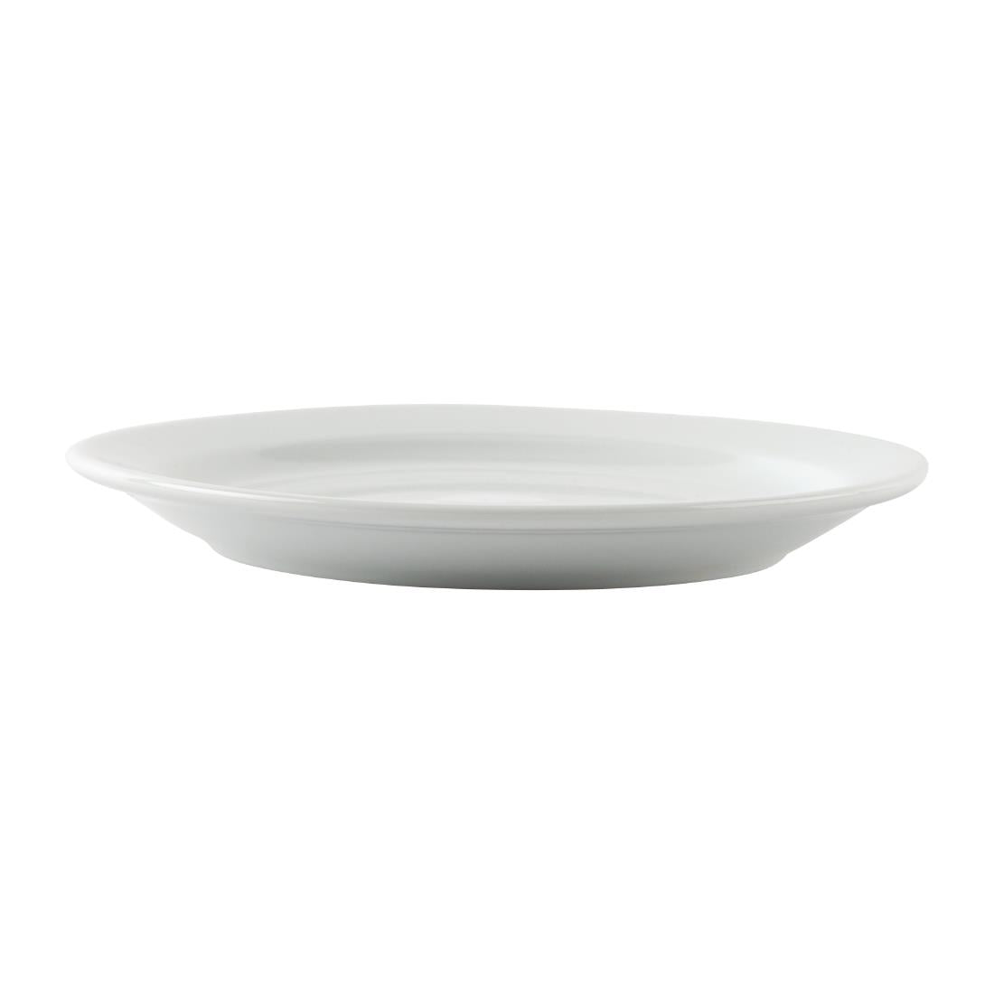 Olympia Athena Narrow Rimmed Plates 165mm (12 Pack)