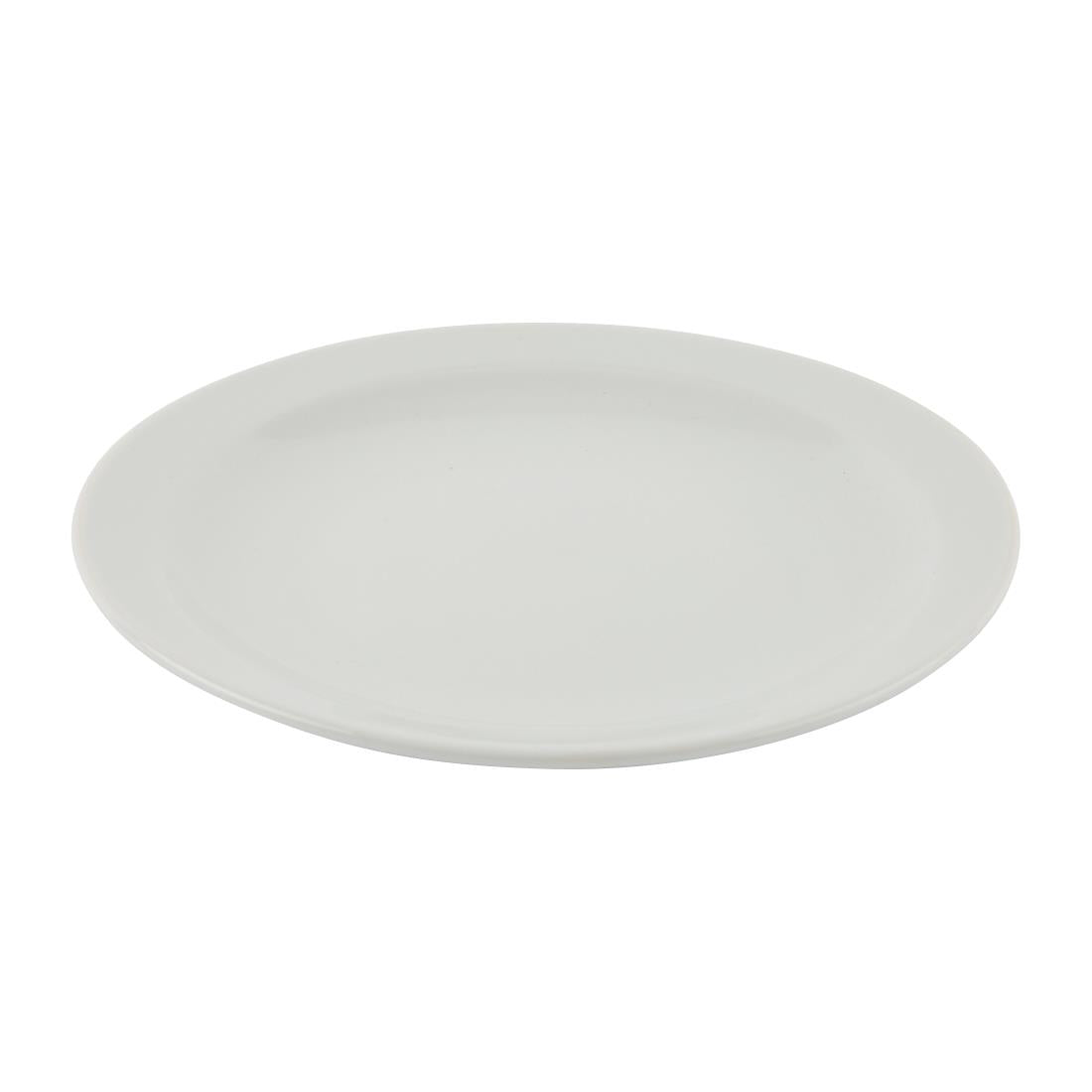 Olympia Athena Narrow Rimmed Plates 205mm (12 Pack)