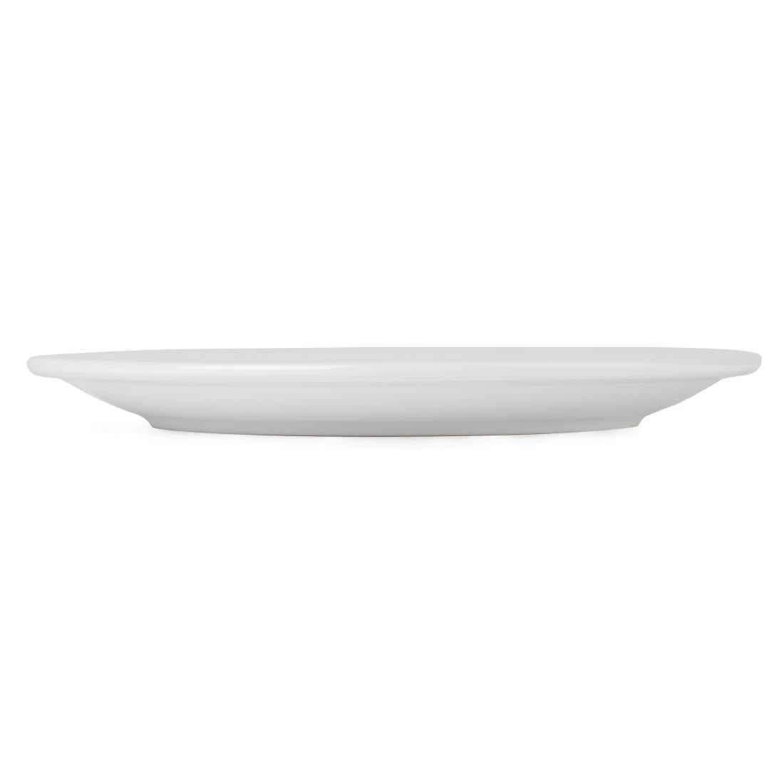 Olympia Athena Narrow Rimmed Plates 226mm (12 Pack)