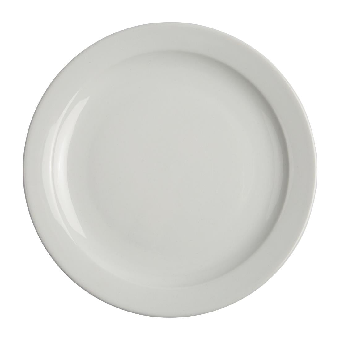Olympia Athena Narrow Rimmed Plates 254mm (12 Pack)