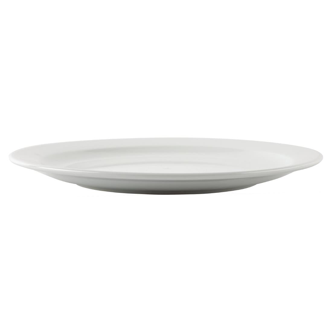 Olympia Athena Narrow Rimmed Plates 254mm (12 Pack)