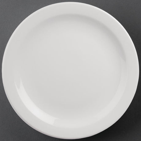 Olympia Athena Narrow Rimmed Plates 284mm (6 Pack)