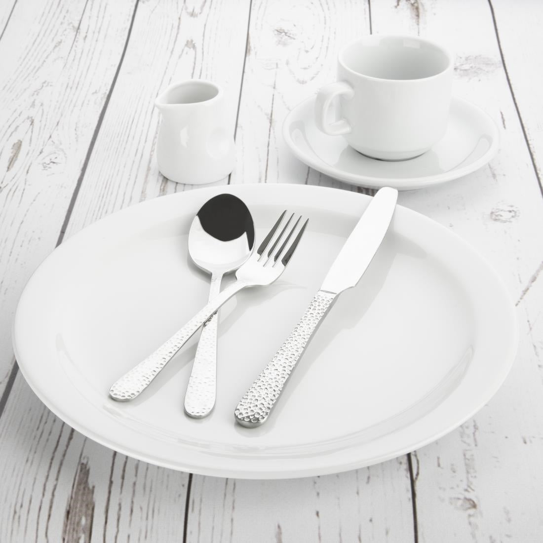 Olympia Athena Narrow Rimmed Plates 284mm (6 Pack)