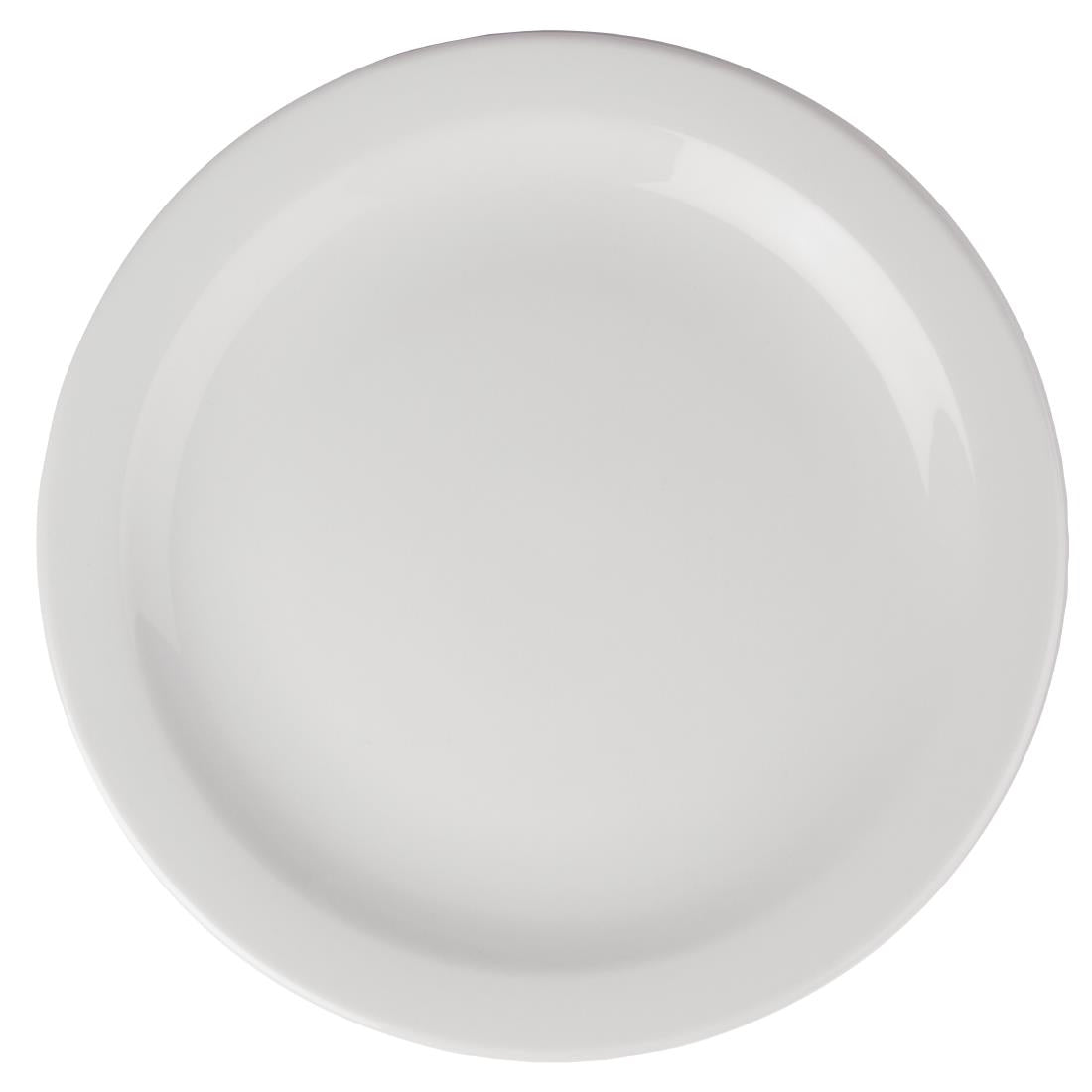 Olympia Athena Narrow Rimmed Plates 284mm (6 Pack)
