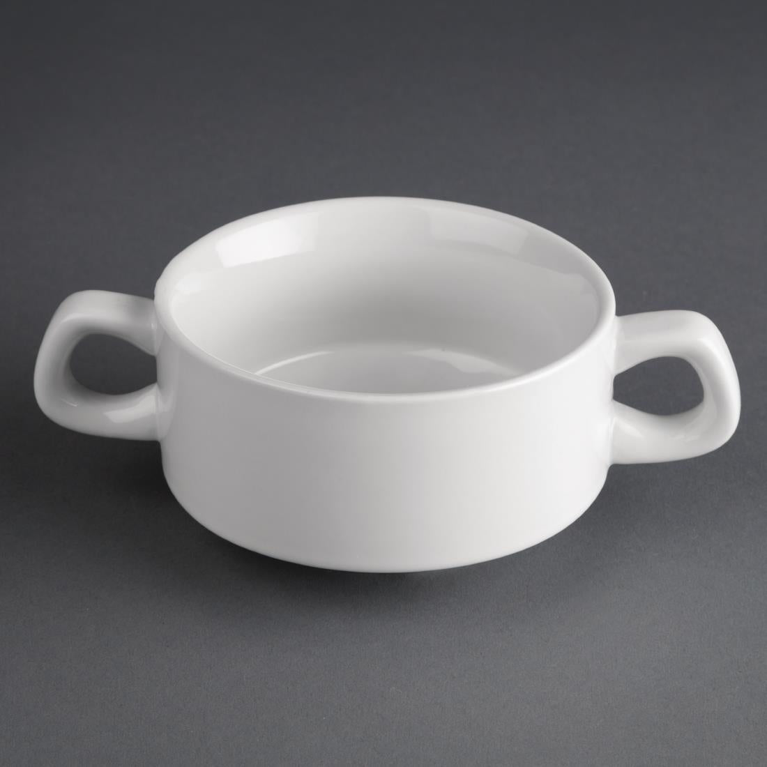 Olympia Athena Stacking Soup Bowls 107mm (12 Pack)