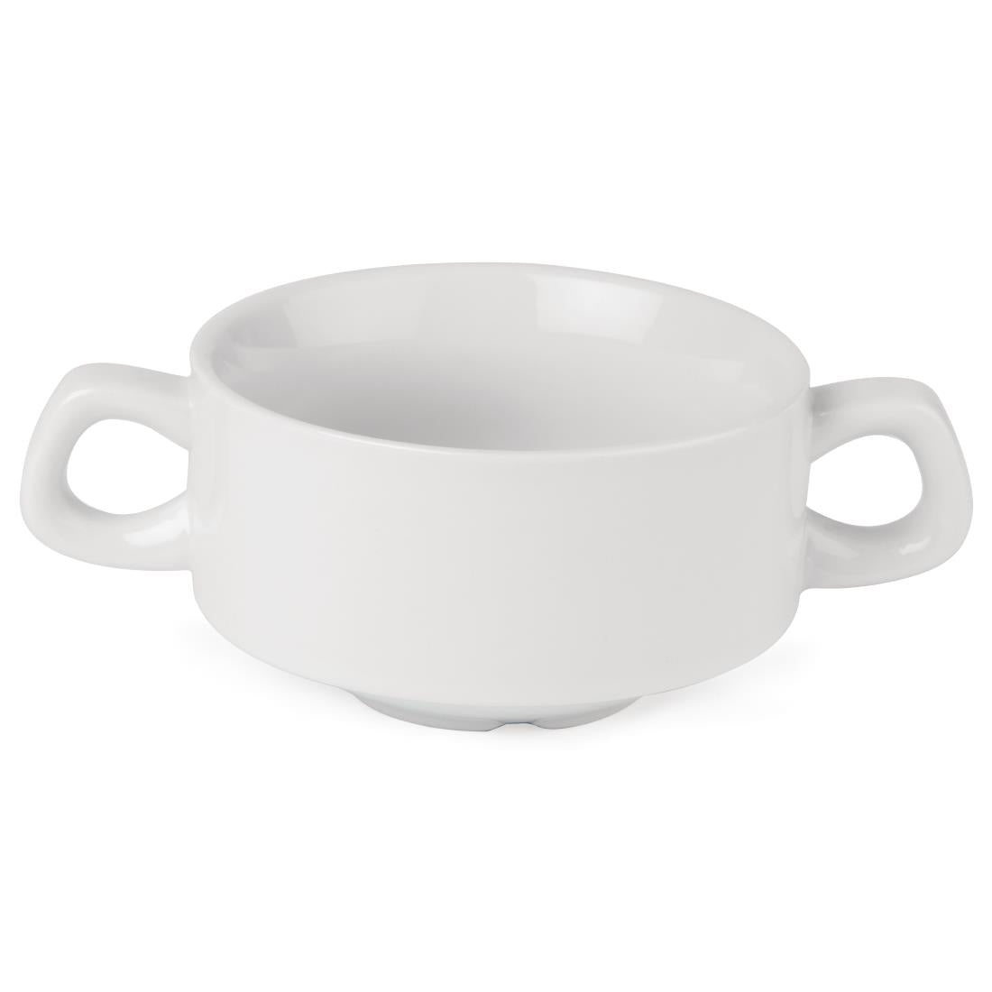 Olympia Athena Stacking Soup Bowls 107mm (12 Pack)